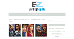 Desktop Screenshot of ezsafetysupply.com